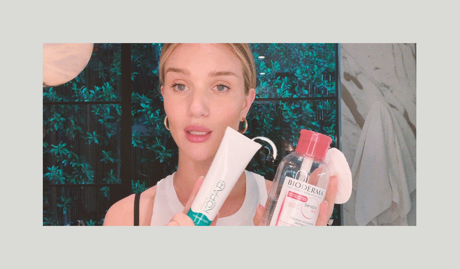 Rosie shares her exact skin-care routine