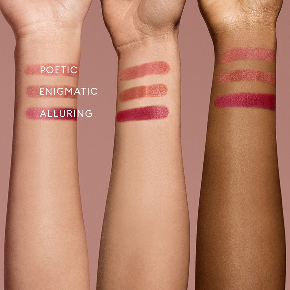 The Satin Lip Trio – Rose Inc