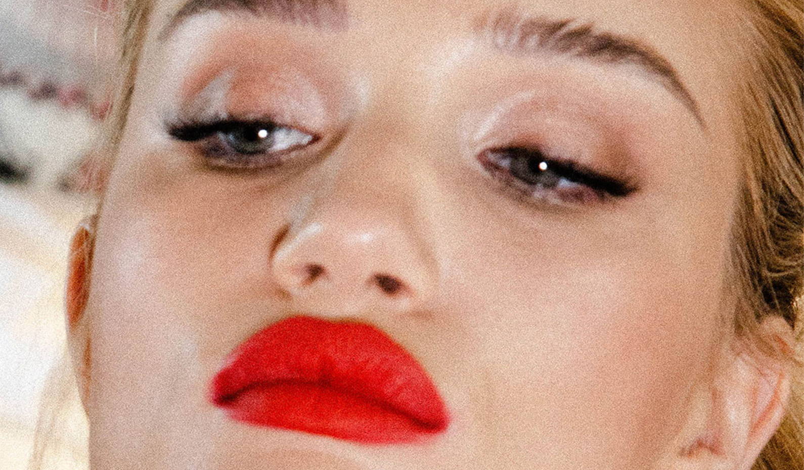 A fresh take on the classic red lip
