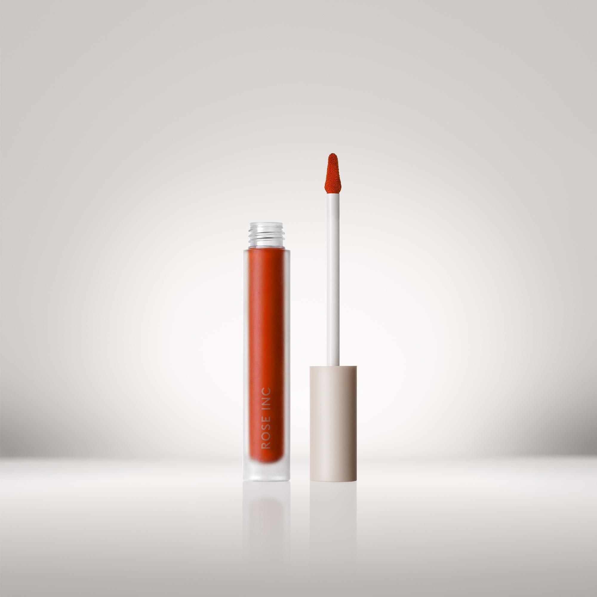 Lip Cream Weightless Matte Color in shade Mortal Flame.