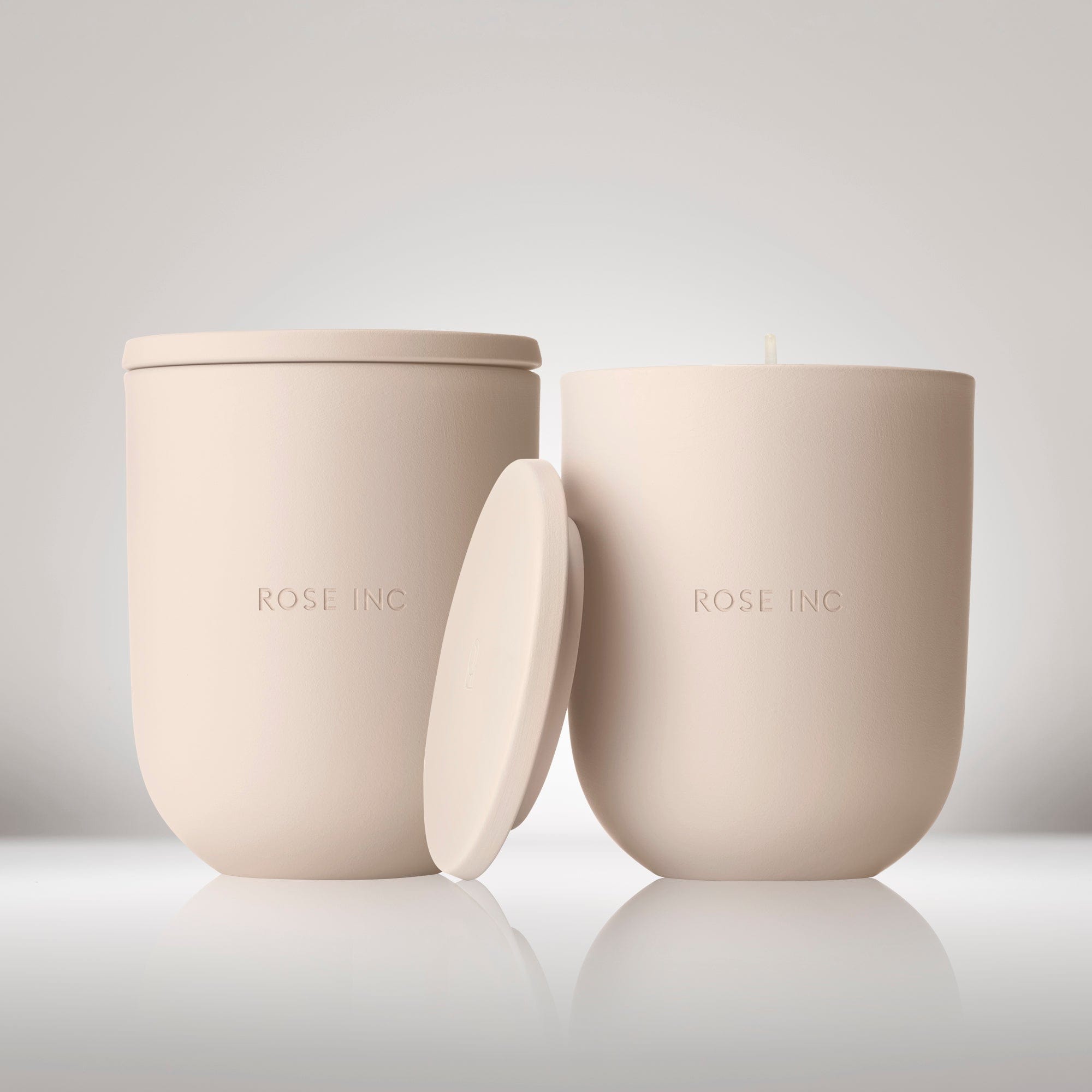 CANDEL フェイスジェル 4個セット + Duo Uplifting & Balancing Signature Candle Duo | Sustainable Spa