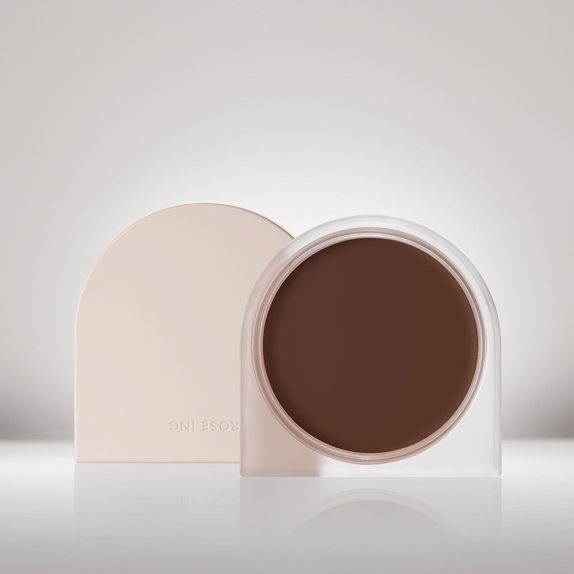 Open jar of Solar Infusion Soft-Focus Cream Bronzer in shade Capri