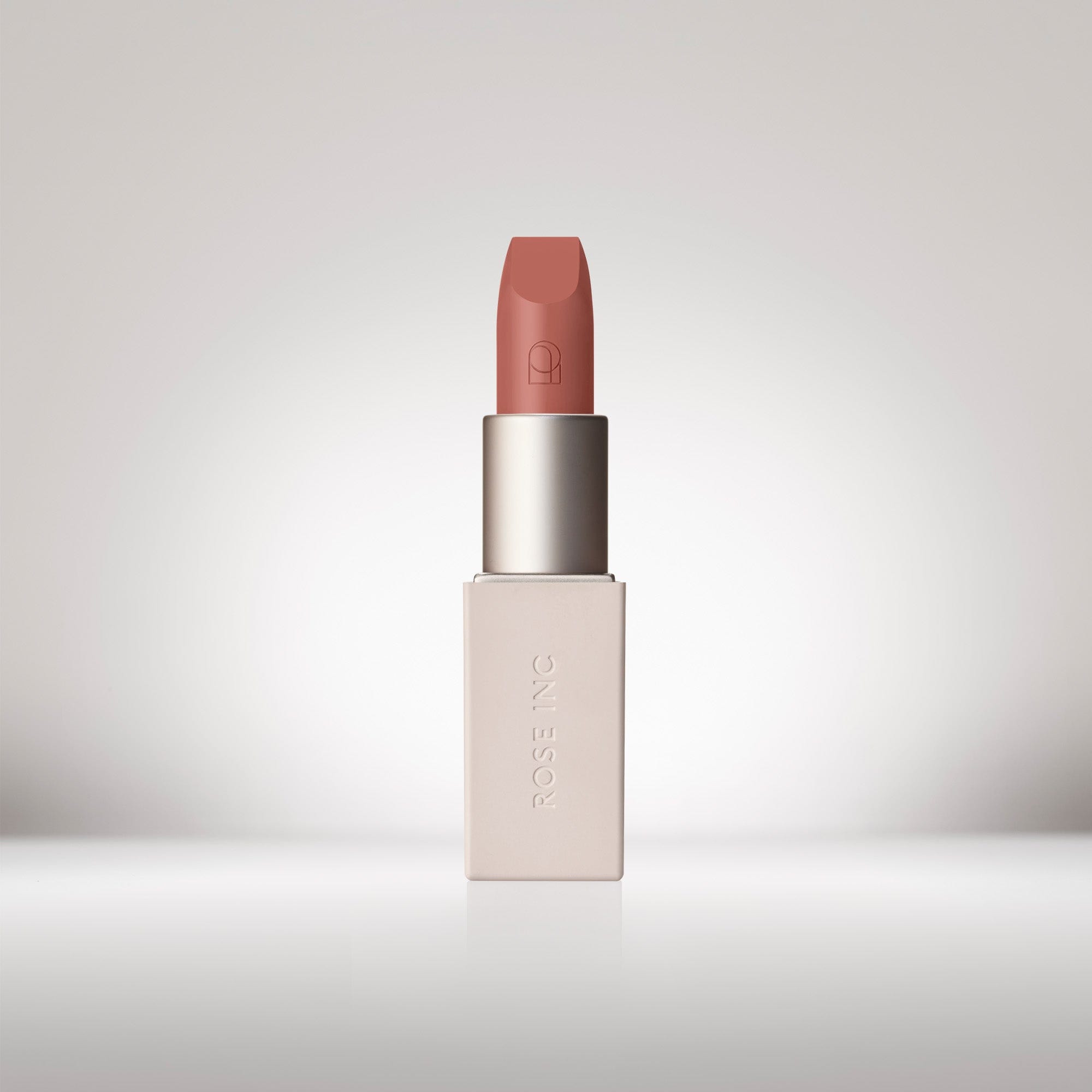 Image of an opened Satin Lip Color Rich Refillable Lipstick in shade Besotted